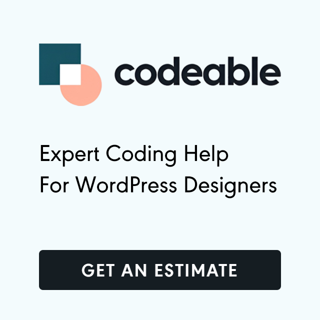 Codeable - Expert Coding Help For WordPress Designers