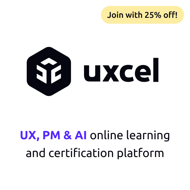 UX, PM & AI online learning and certification platform.